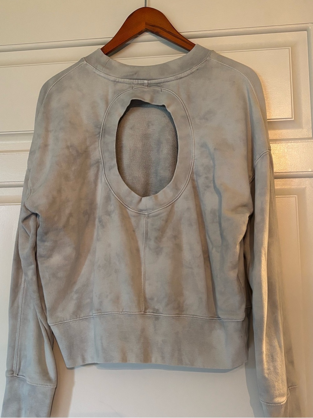 Hudson Cutout Back Sweatshirt